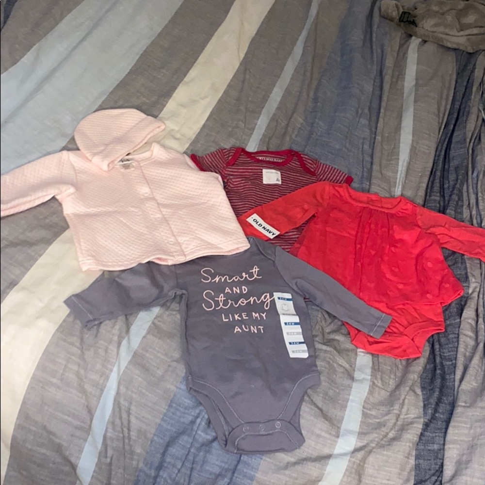 5 Baby Girls 3-6 Months Items